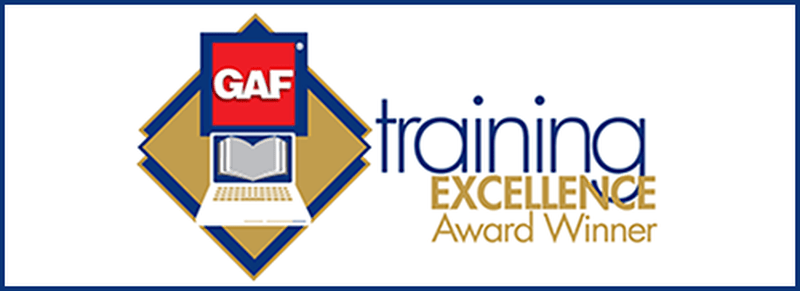 GAF Training Excellence Award